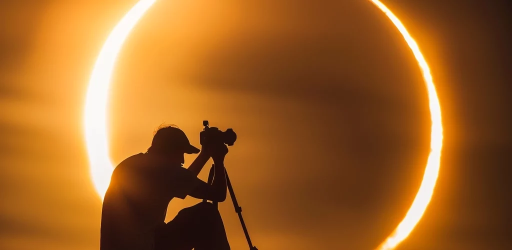 how to photograph solar eclipse